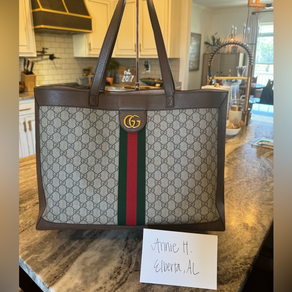 SOLD!!♥️💚Gucci Ophidia Soft Tote Horizontal 💚♥️